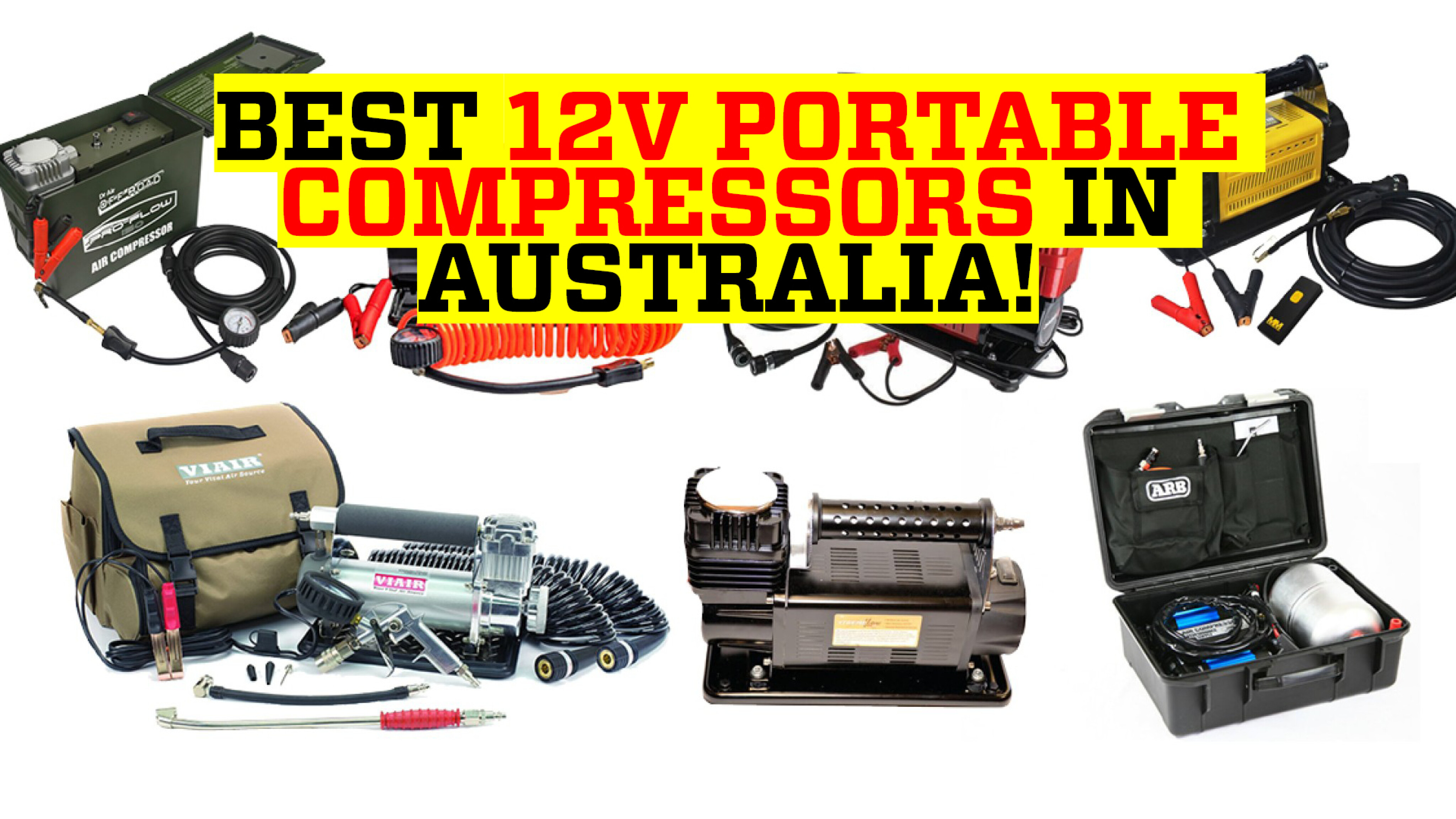 The best 12V portable compressors in Australia