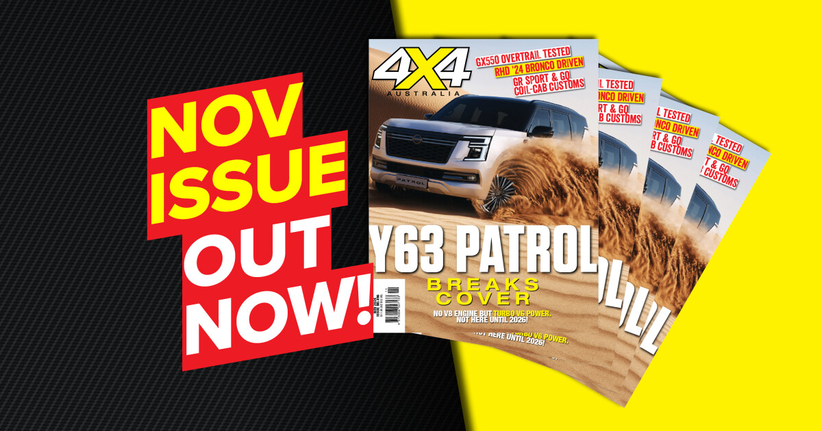 November 2024 issue of 4X4 Australia is out now