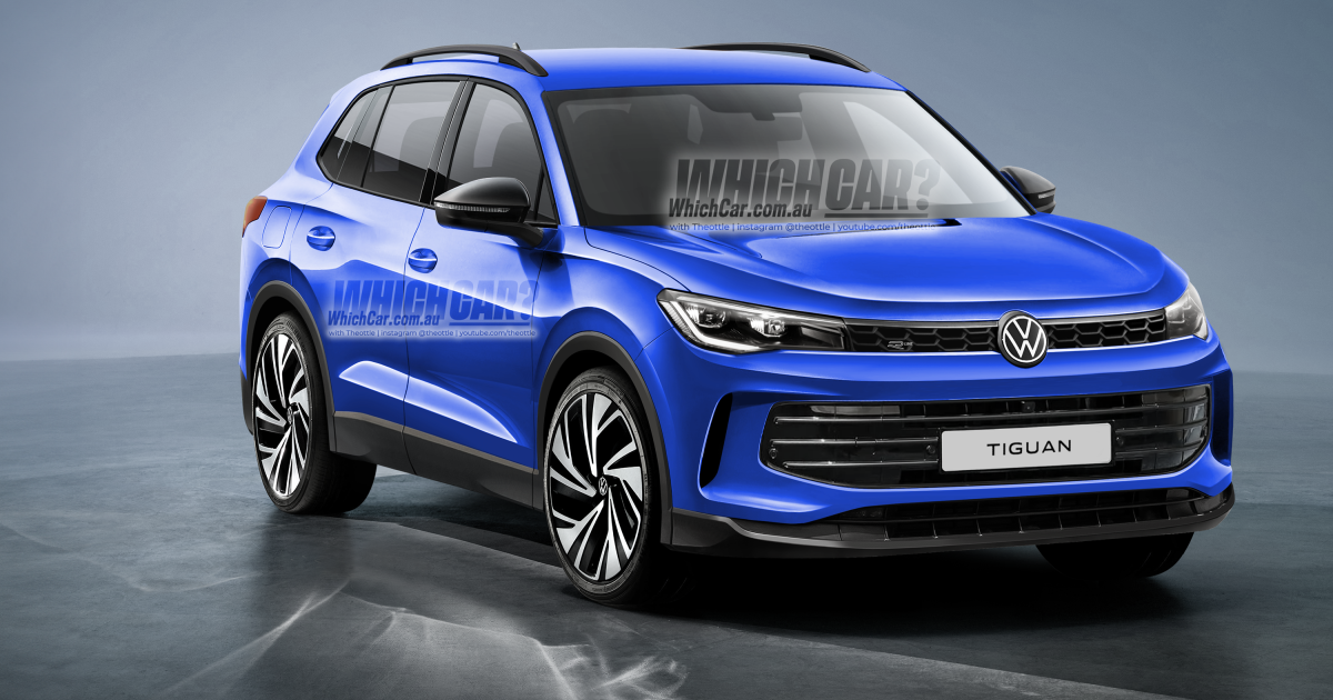 2024 VW Tiguan rendered, new quality and control updates coming