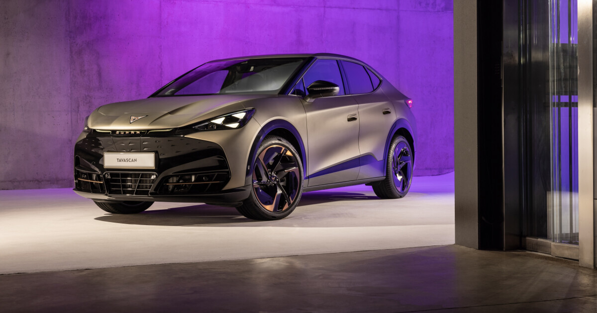 2024 Cupra Tavascan electric coupe SUV fully revealed