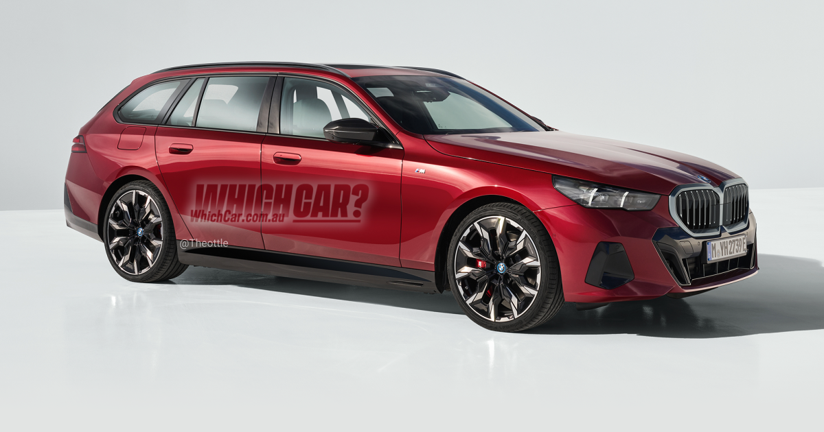 2024 BMW 5 Series Touring wagon imagined