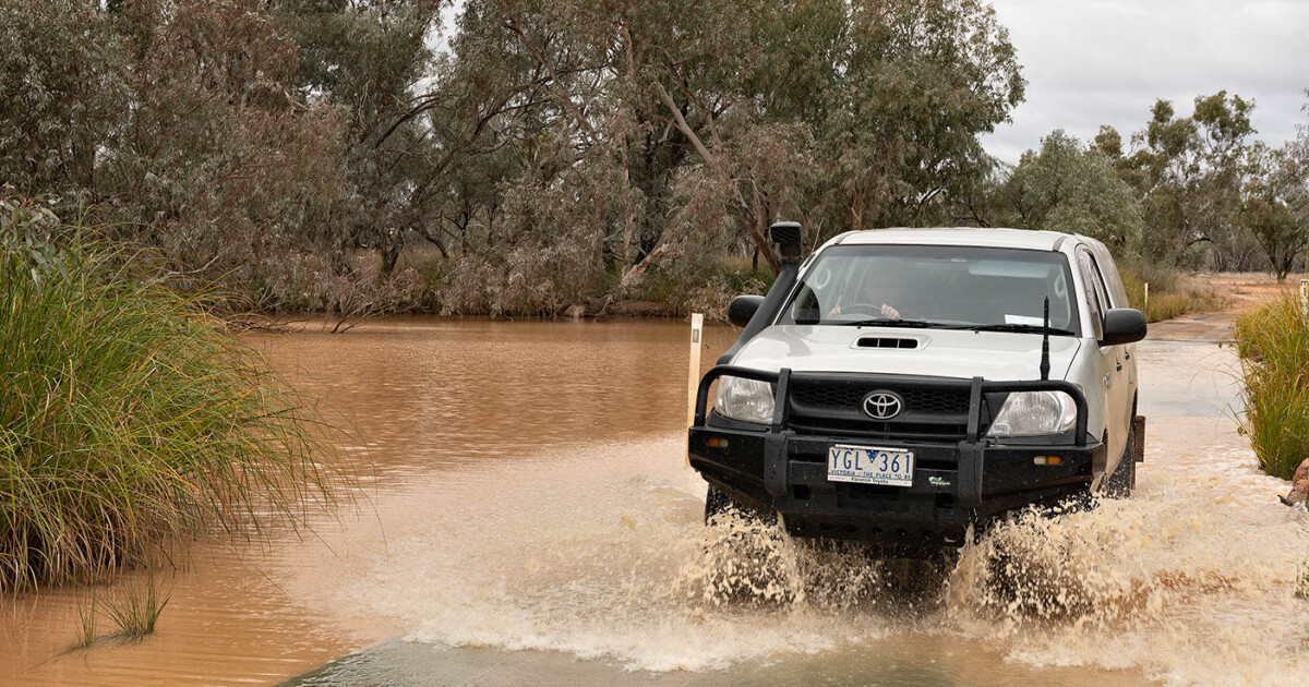 Following the Darling River