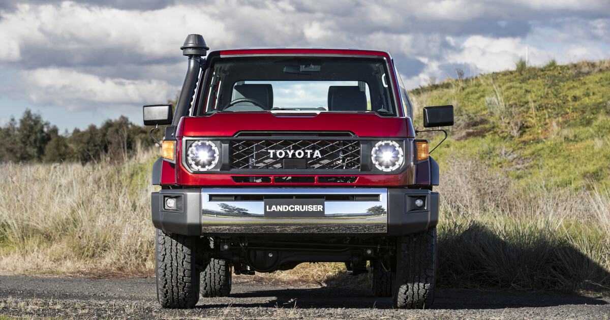 2024 Toyota LandCruiser 70 Series pricing for new auto and HiLux engine