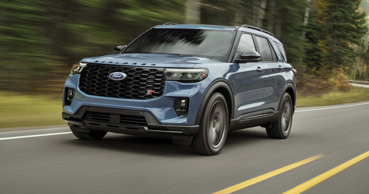 2025 Ford Explorer revealed for America, no relation to European model