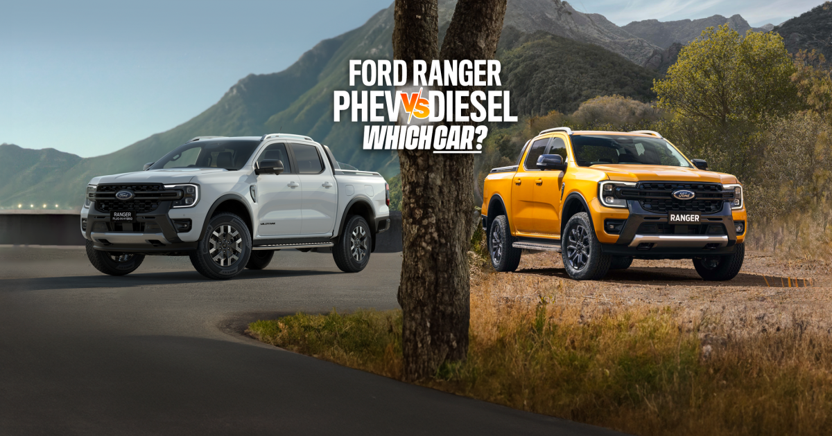 2025 Ford Ranger PHEV vs current 2023 Ranger Wildtrak SPEC BATTLE!