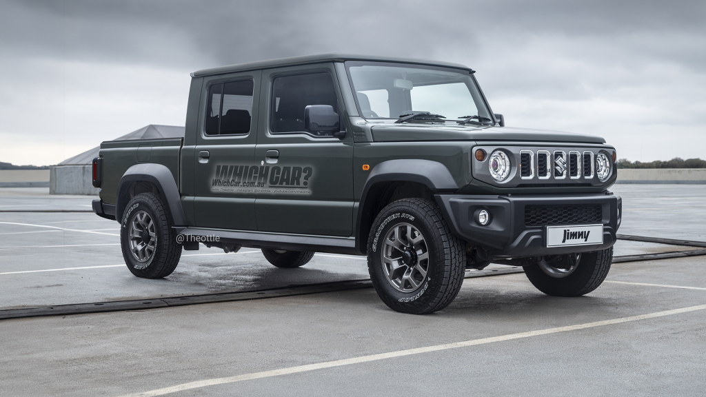 Suzuki Jimny Dual-cab Ute Imagined