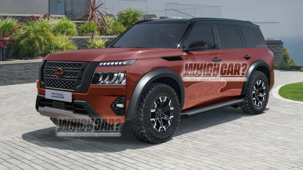 2025 Nissan Patrol New LandCruiser 300 rival imagined