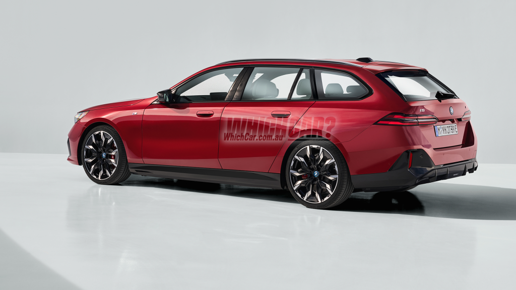 2024 BMW 5 Series Touring wagon imagined