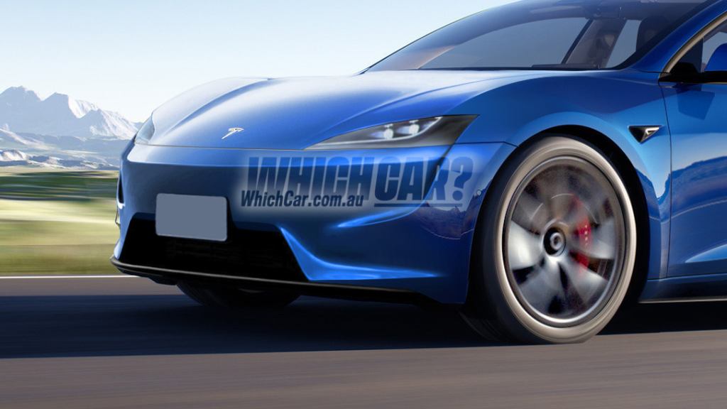 Tesla Model 2 imagined with Roadster, New Model 3 styling