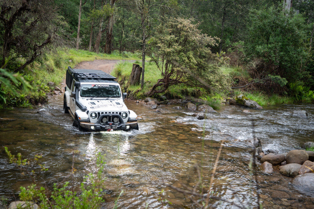 2021 Jeep Gladiator travels around Australia