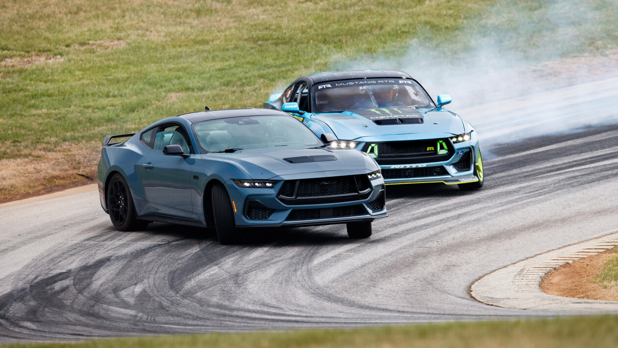 RTR Ford Mustang showcased at Formula Drift Long Beach TrendRadars