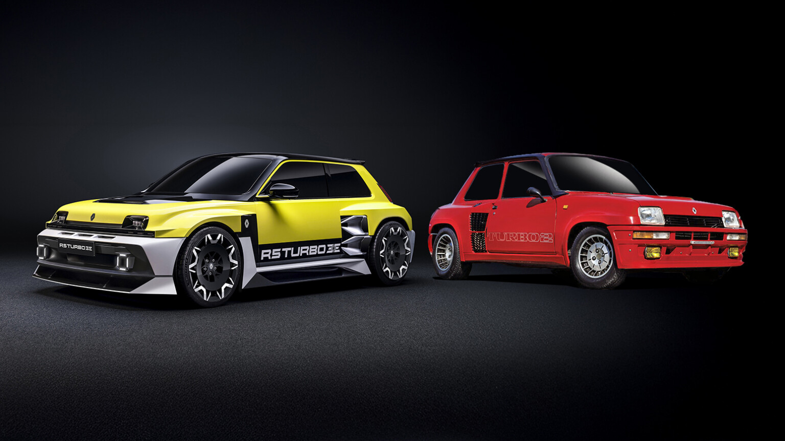 29042550/2025 renault 5 turbo 3e revealed whichcar australia 3 alongside renault 5 turbo 2 jpg