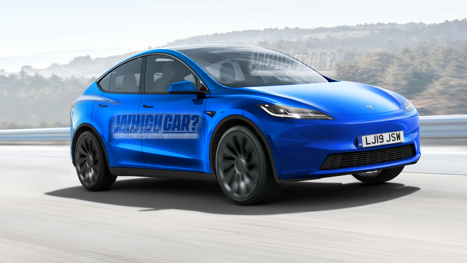 Tesla Model Y facelift imagined ahead of 2024 launch