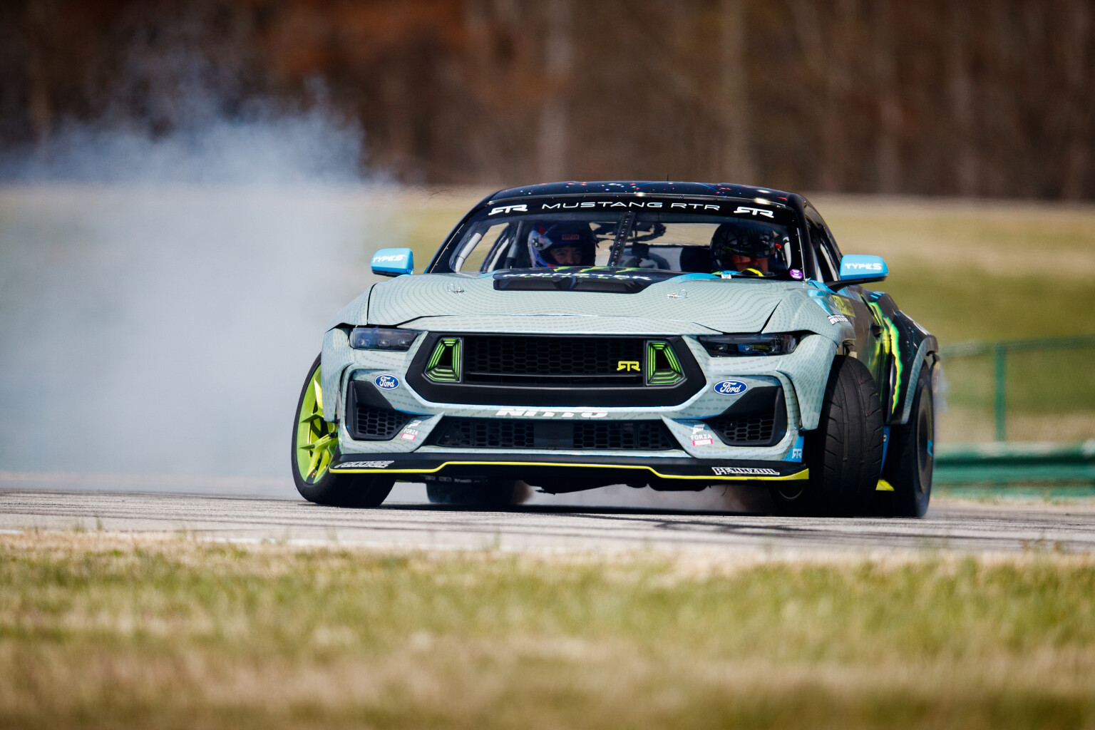 RTR Ford Mustang showcased at Formula Drift Long Beach