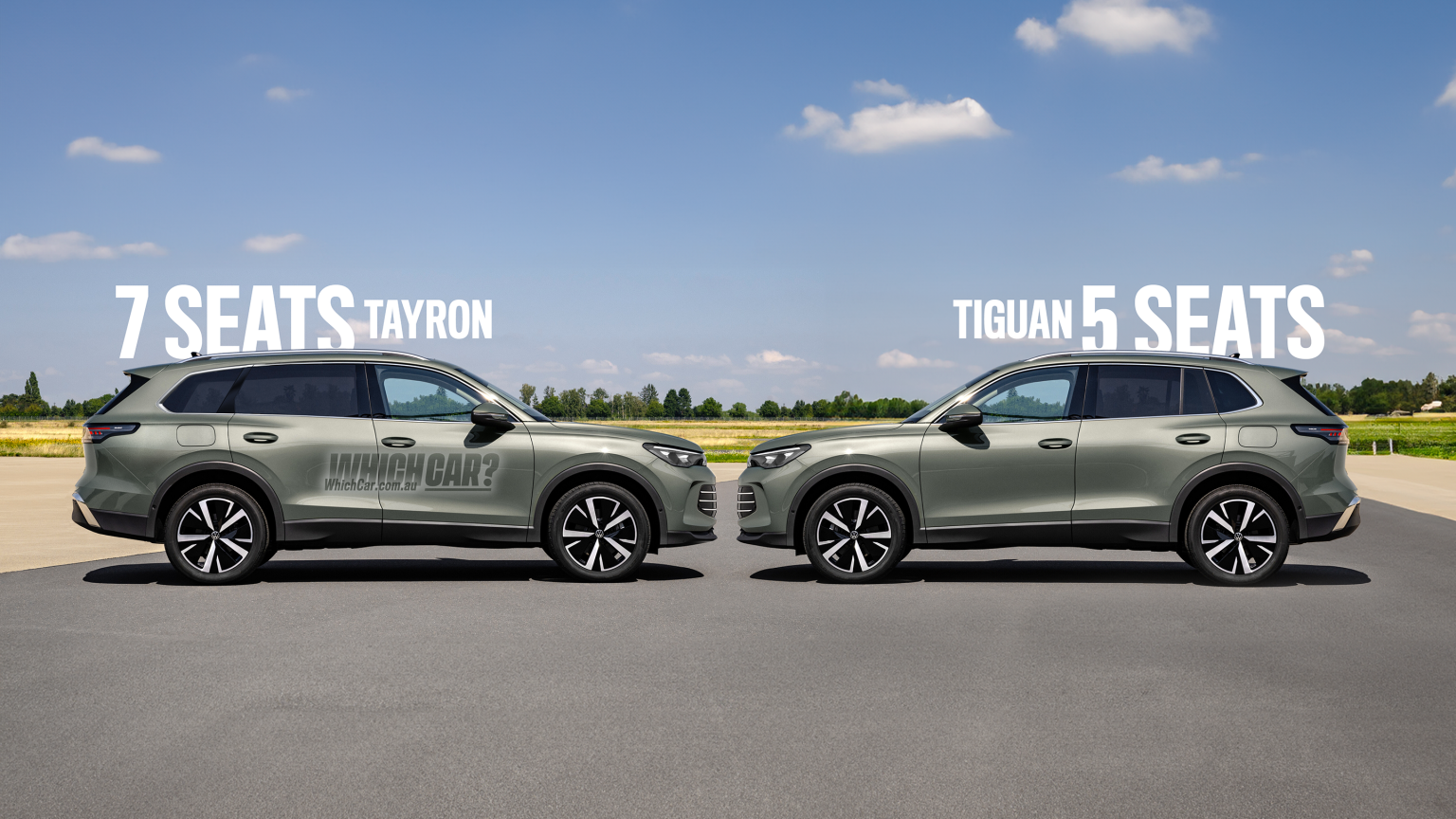 2025 Volkswagen Tayron Everything we know about 7seat Tiguan Allspace