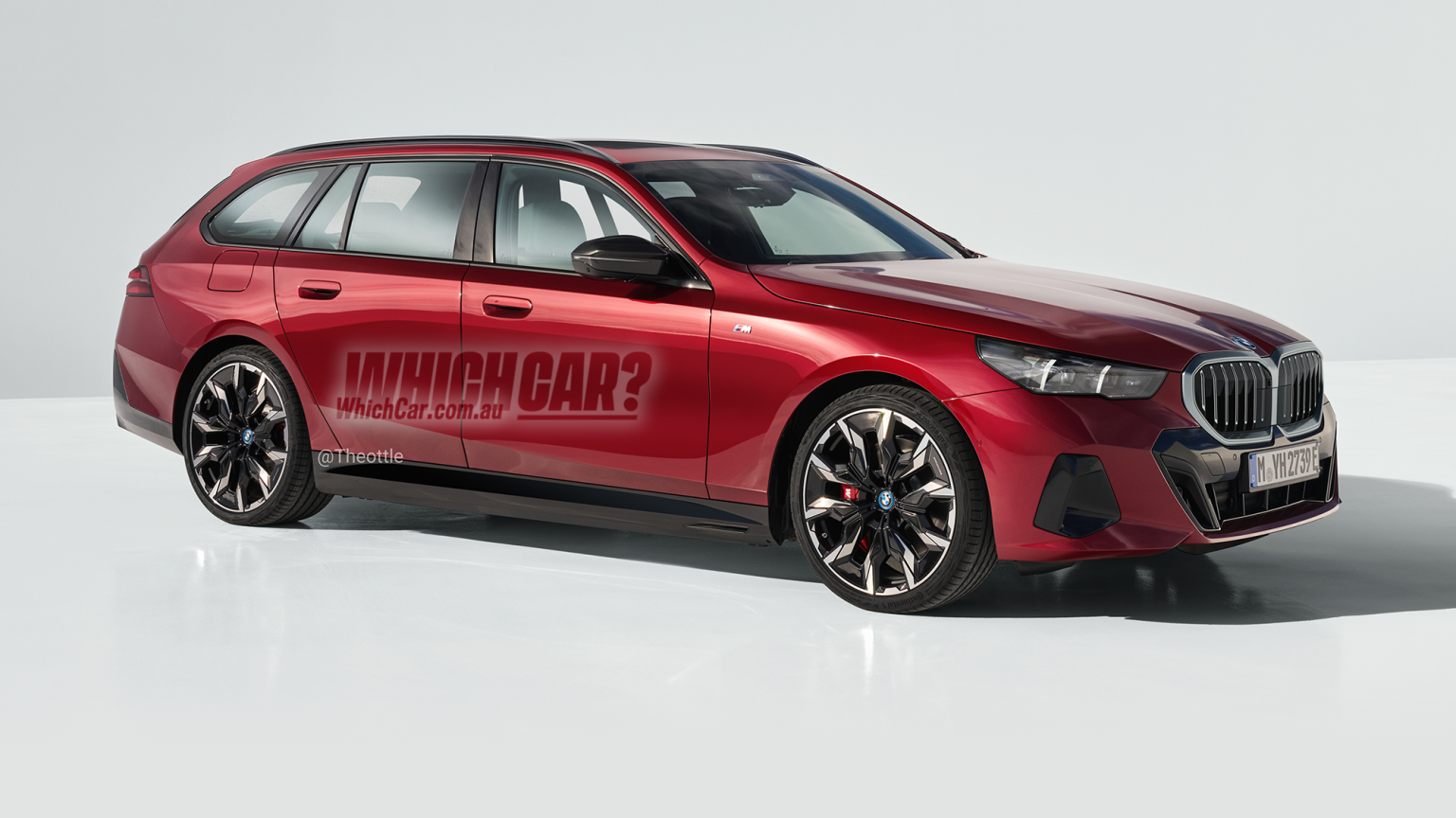 2024 BMW 5 Series Touring wagon imagined