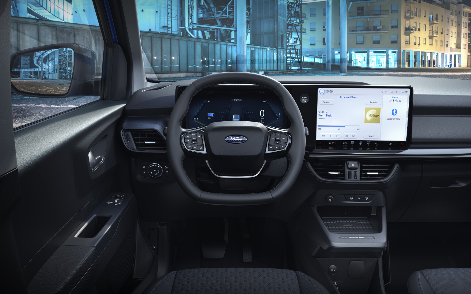 2024 Ford ETransit Courier electric van revealed