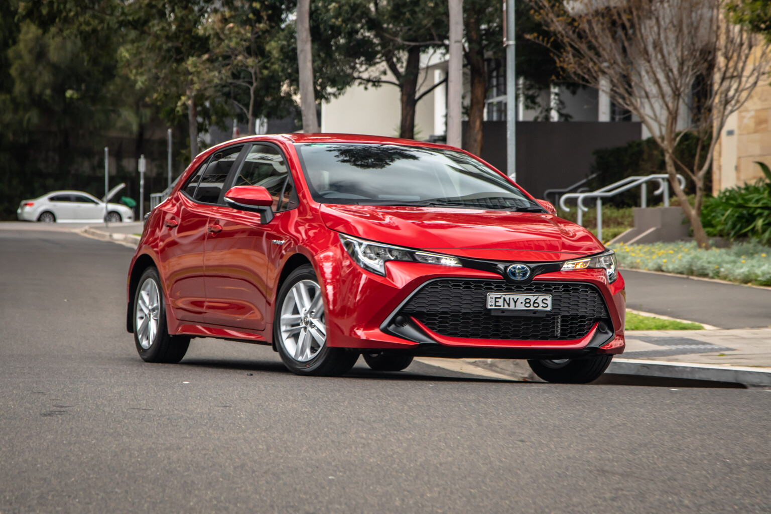 Red Corolla Hatchback 2019