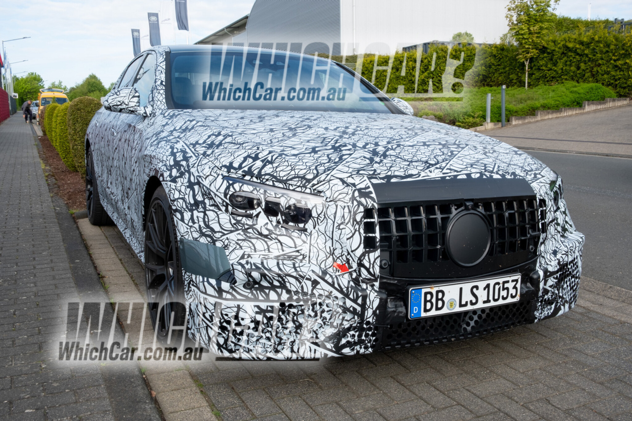 2024 MercedesAMG E63 520kW plugin hybrid spied