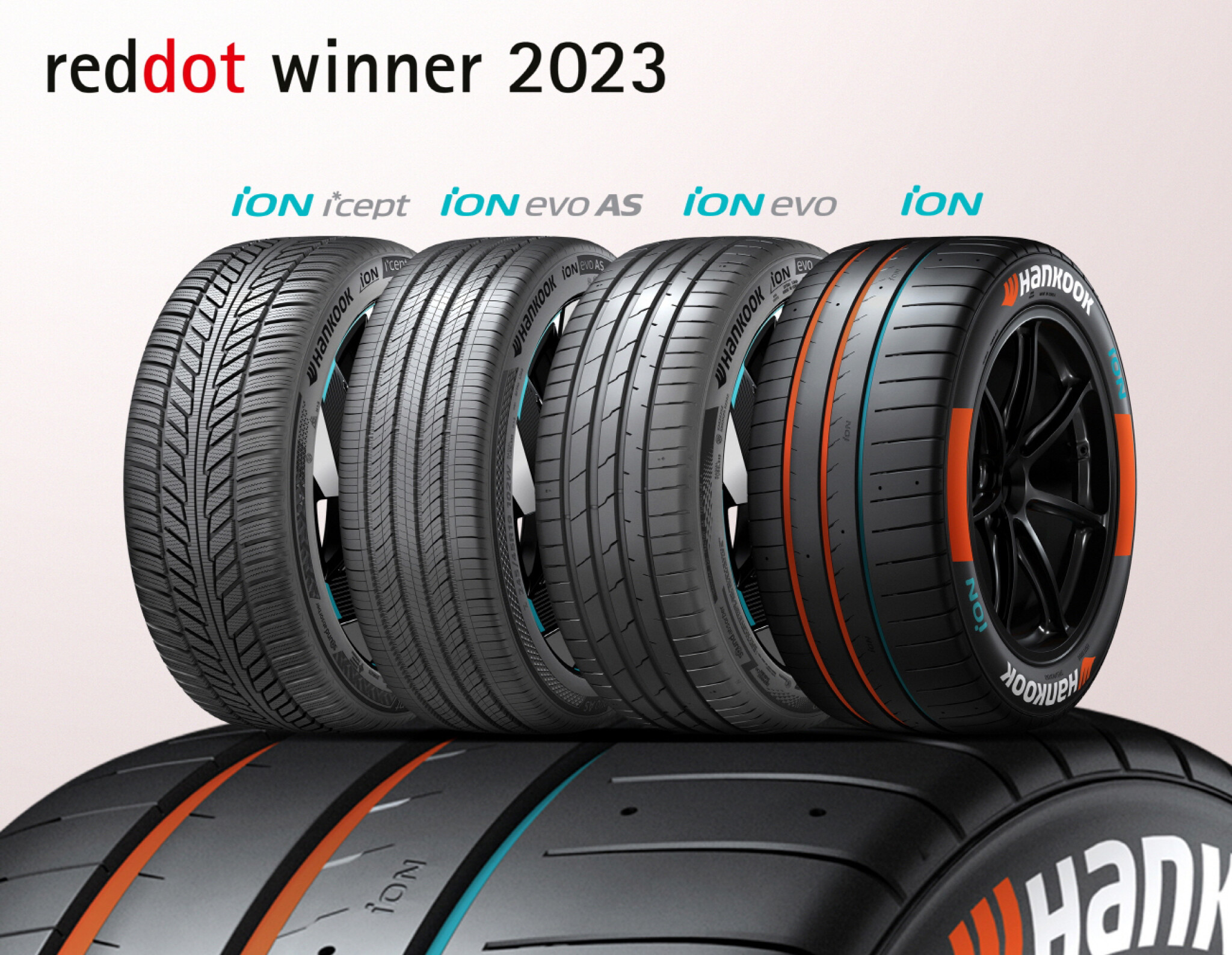 Hankook's ION EV Tyres Pick Up Four Red Dot Design Awards