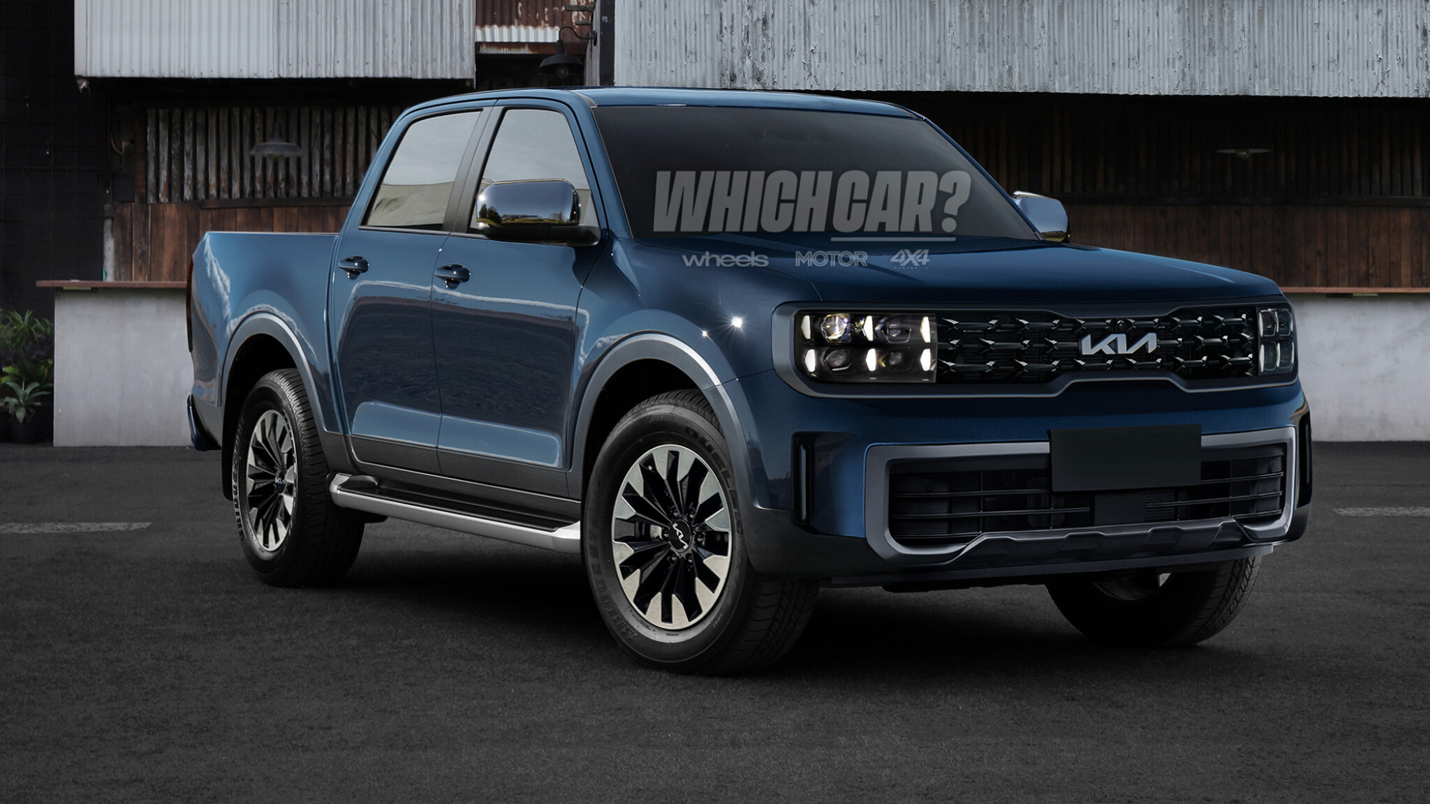 Ute beauty Kia's new ute will target the Ford Ranger, Toyota HiLux