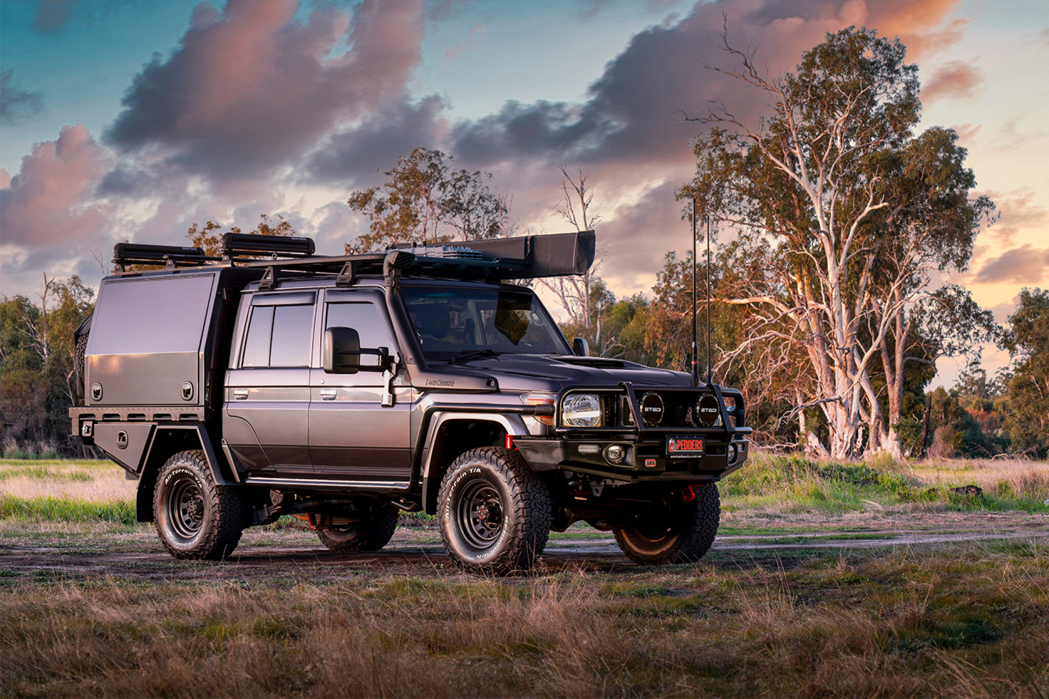 Pedders’ list of upgrades for the LandCruiser 79