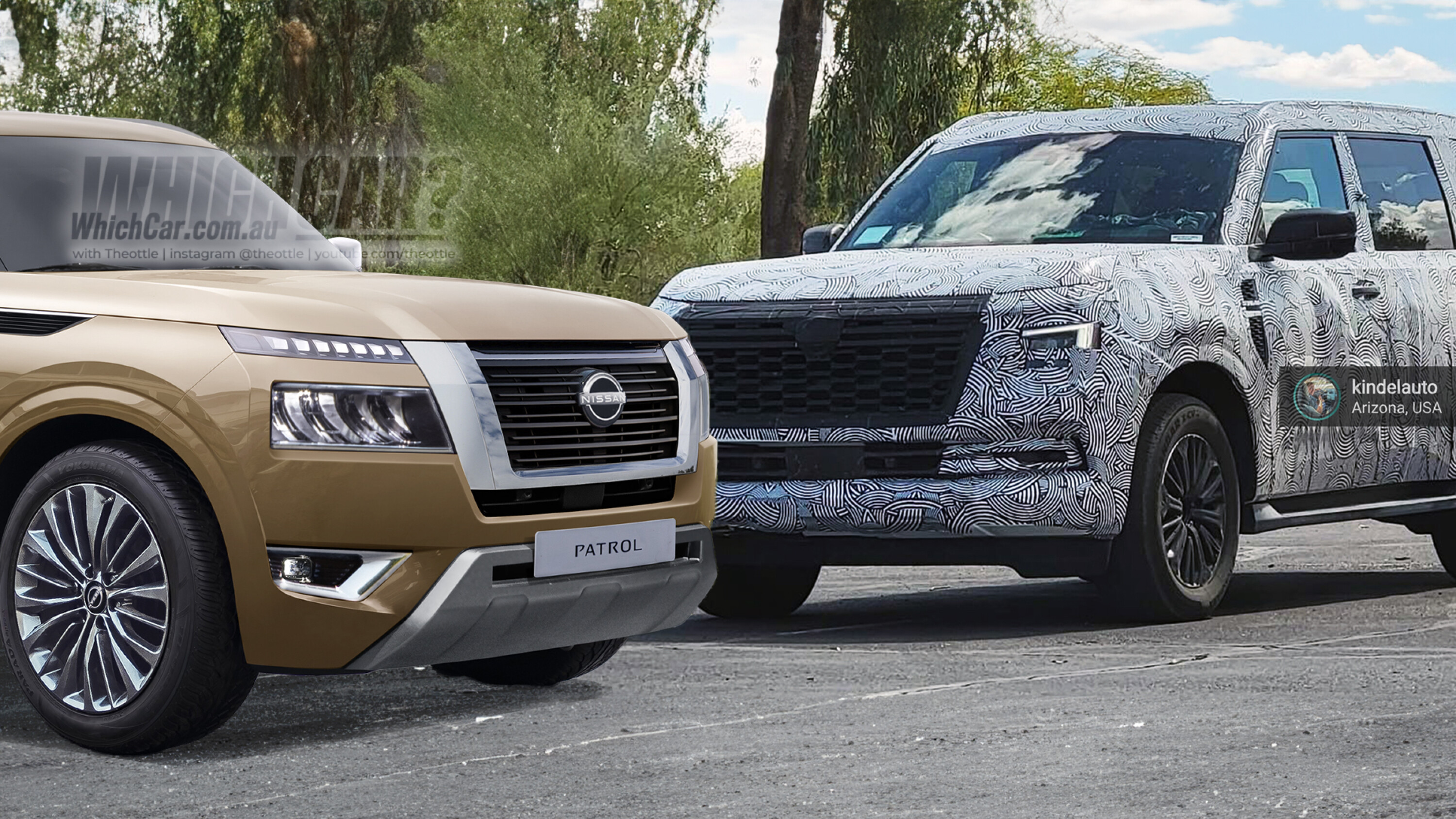 2025 Nissan Patrol New LandCruiser 300 rival imagined