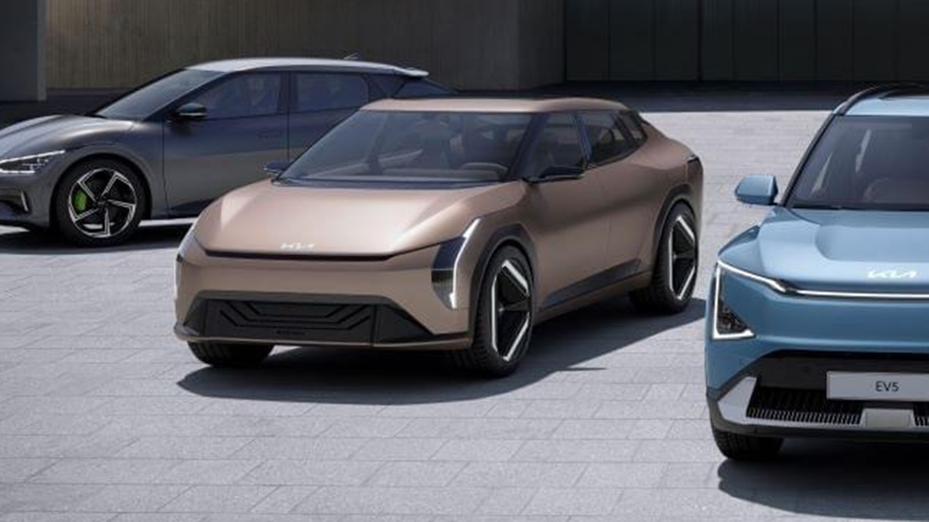 Kia's electric future: Two new EVs previewed in leaked image