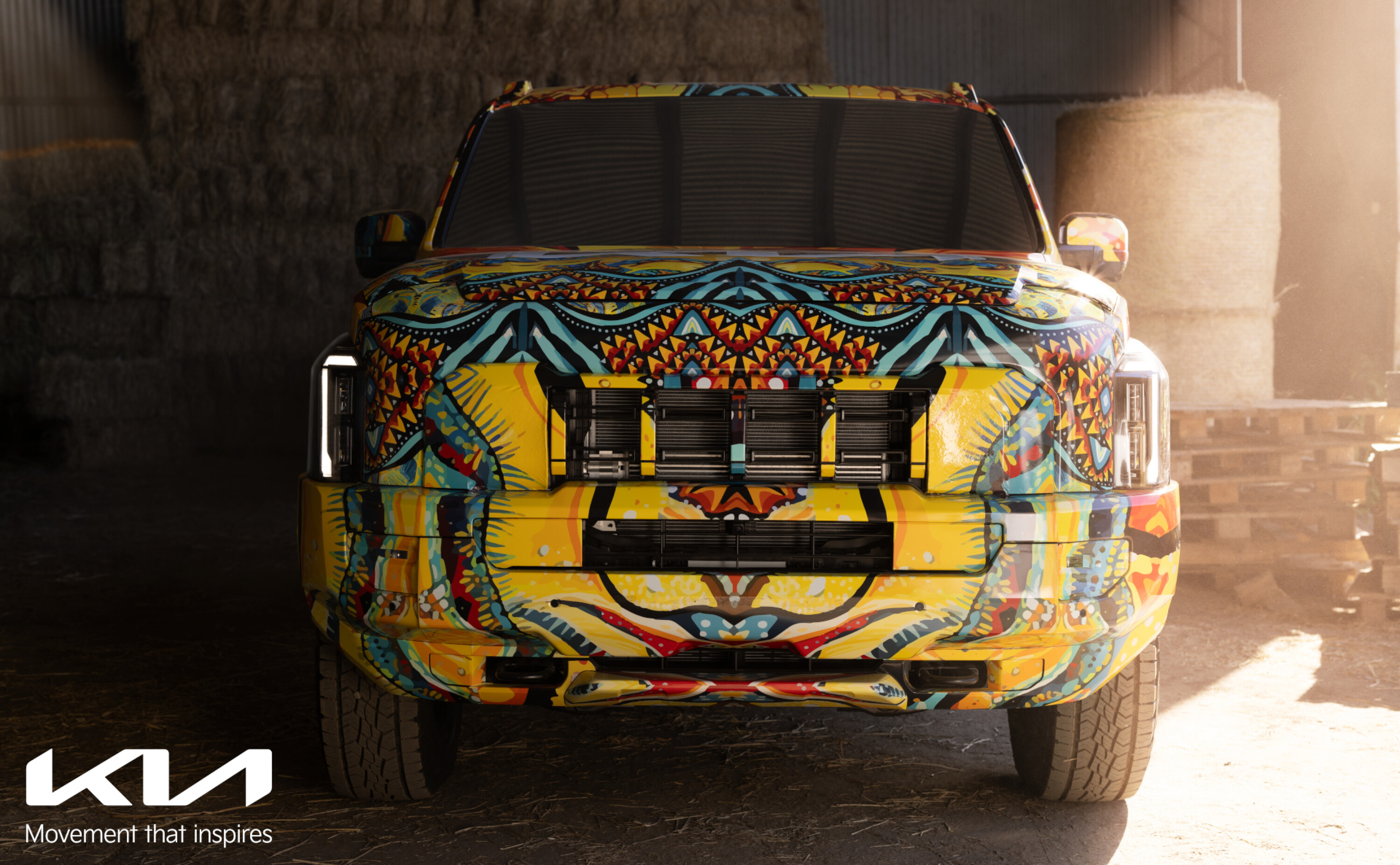 VIDEO 2025 Kia Tasman ute previewed in Australiainspired camouflage