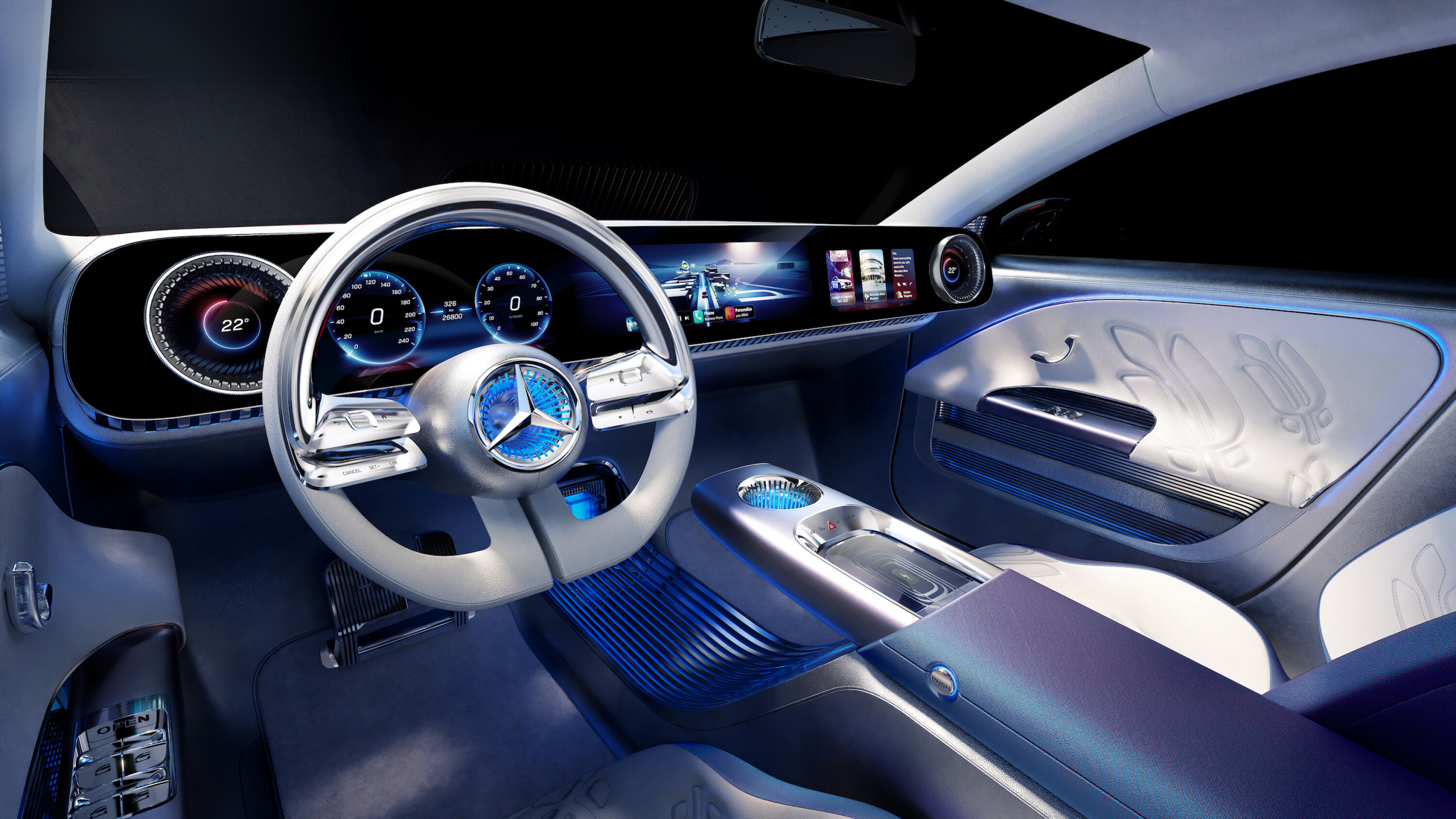 Mercedes CLA Concept Previews Tesla Model 3 Rival