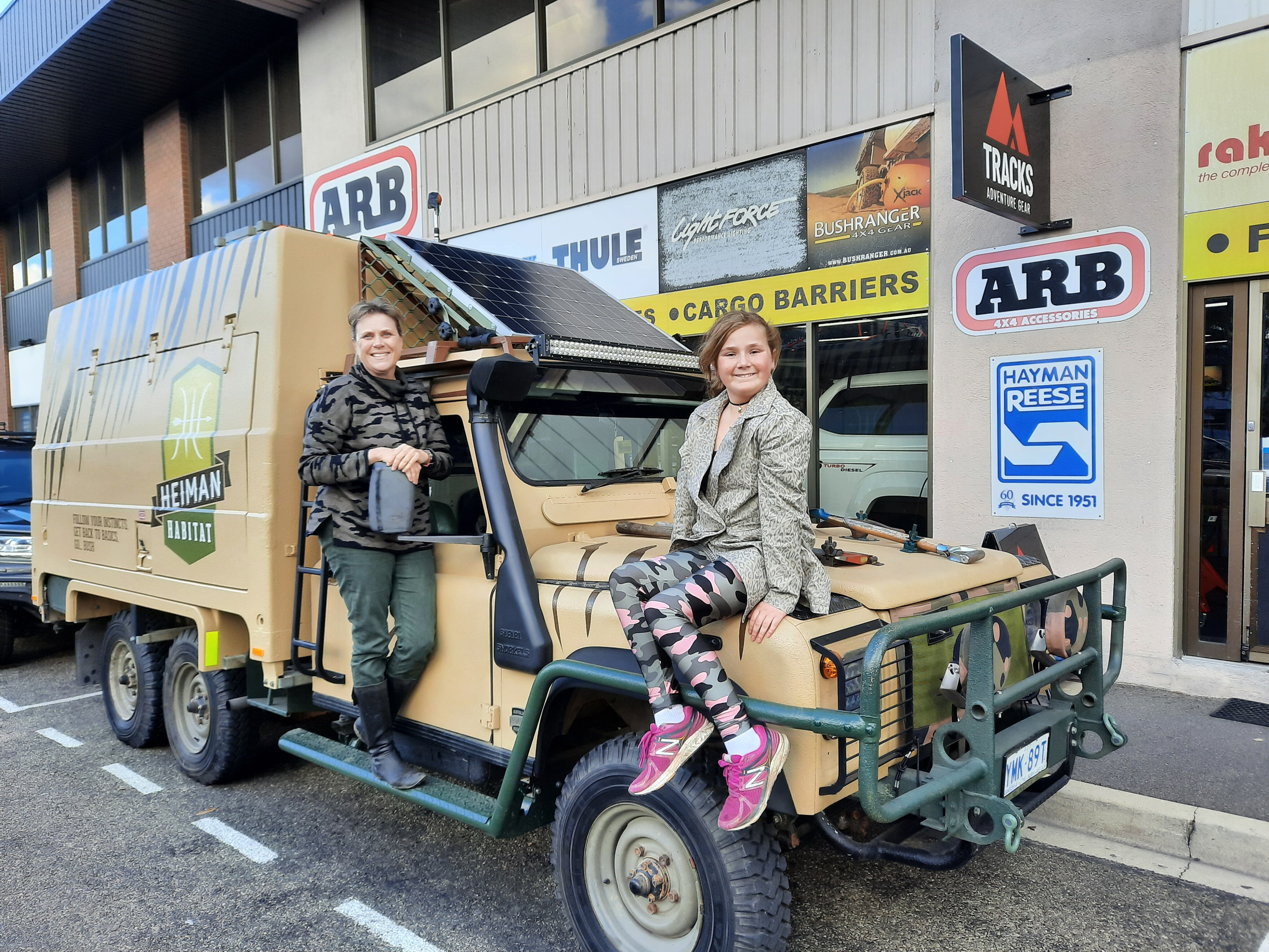 04bb339b/land rover 110 perentie 6x6 gmv kath got a little help from some friends to complete her bug out vehicle she calls bov jpg