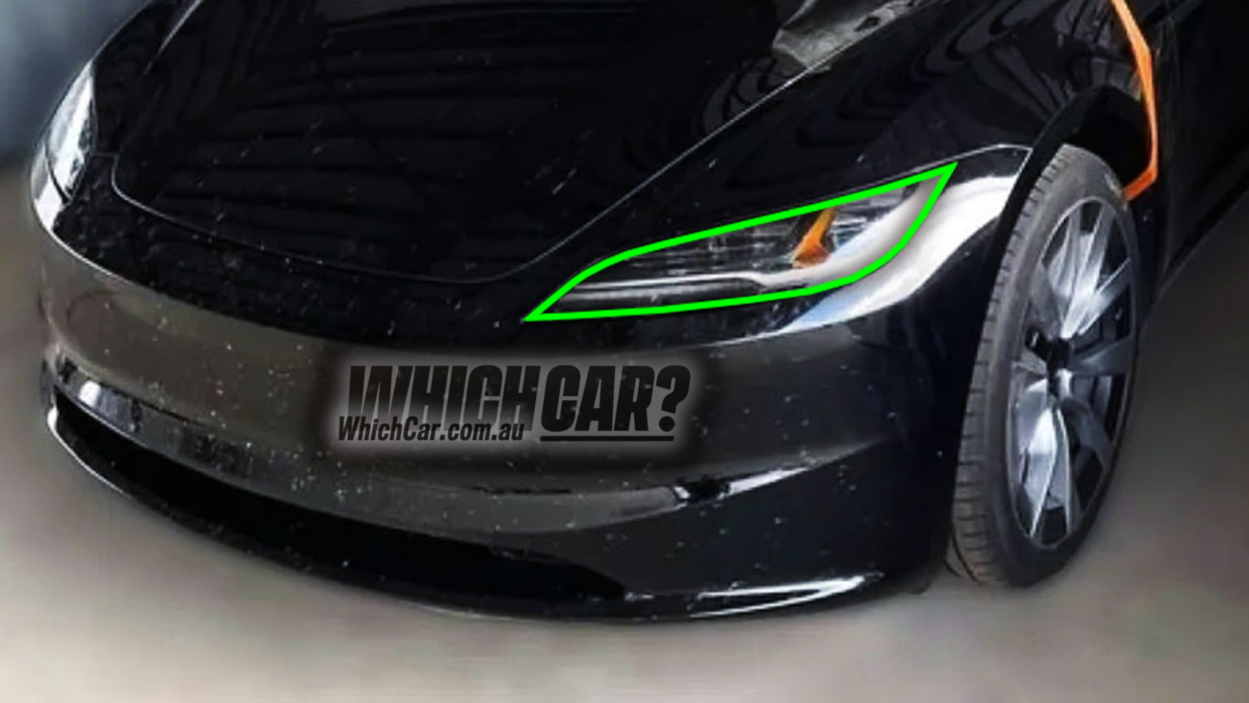 First photo of the Tesla Model 3 Highland project - GREEN DRIVE NEWS