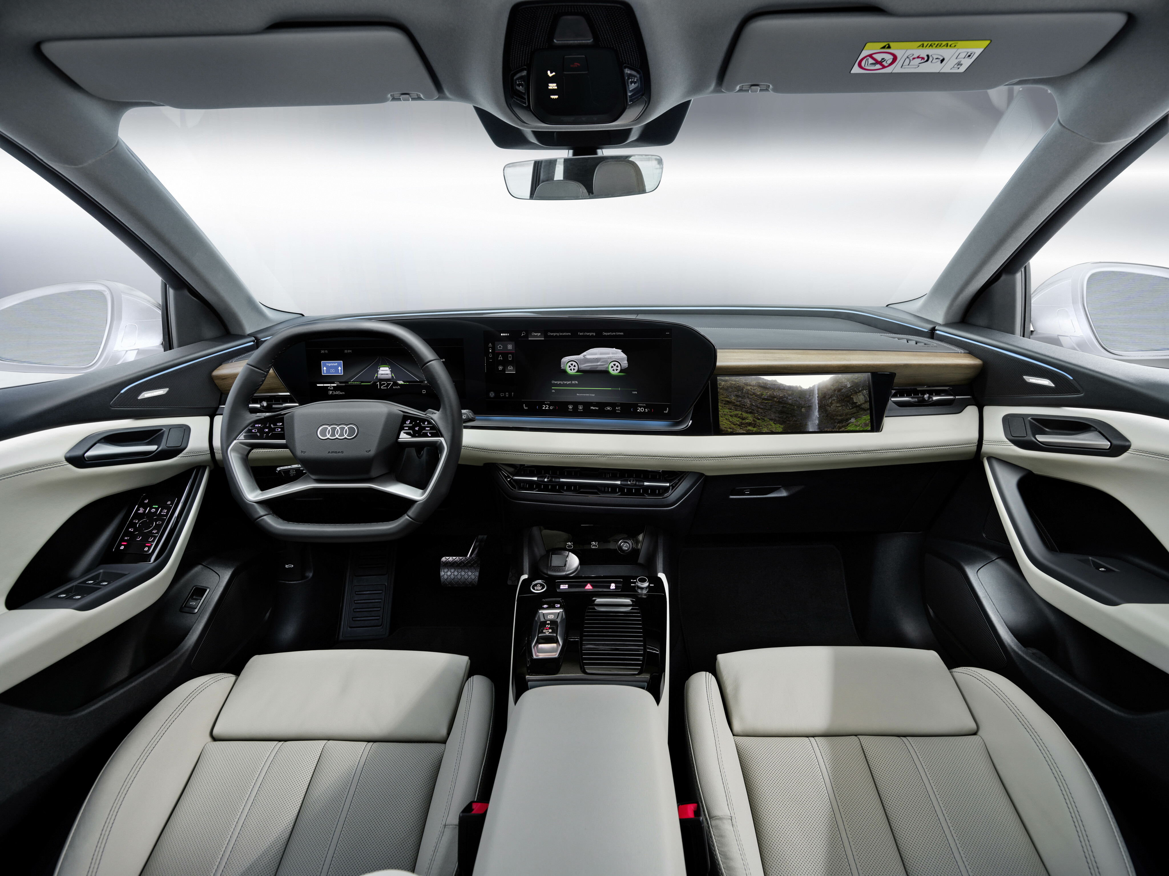 2024 Audi Q6 ETron electric SUV previewed New interior, Android tech