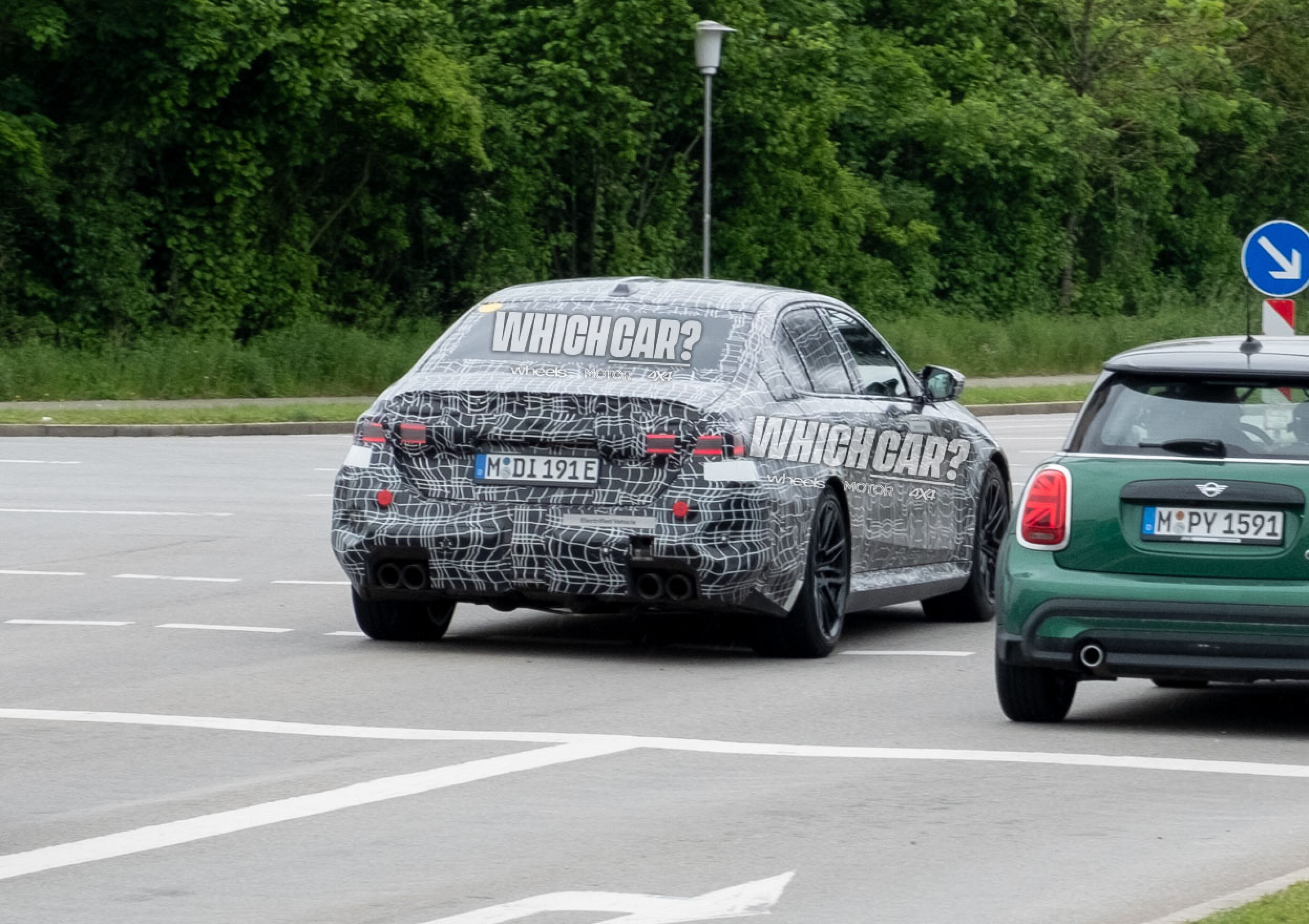 2024 BMW M5 spied again in greater detail – UPDATE - Drive