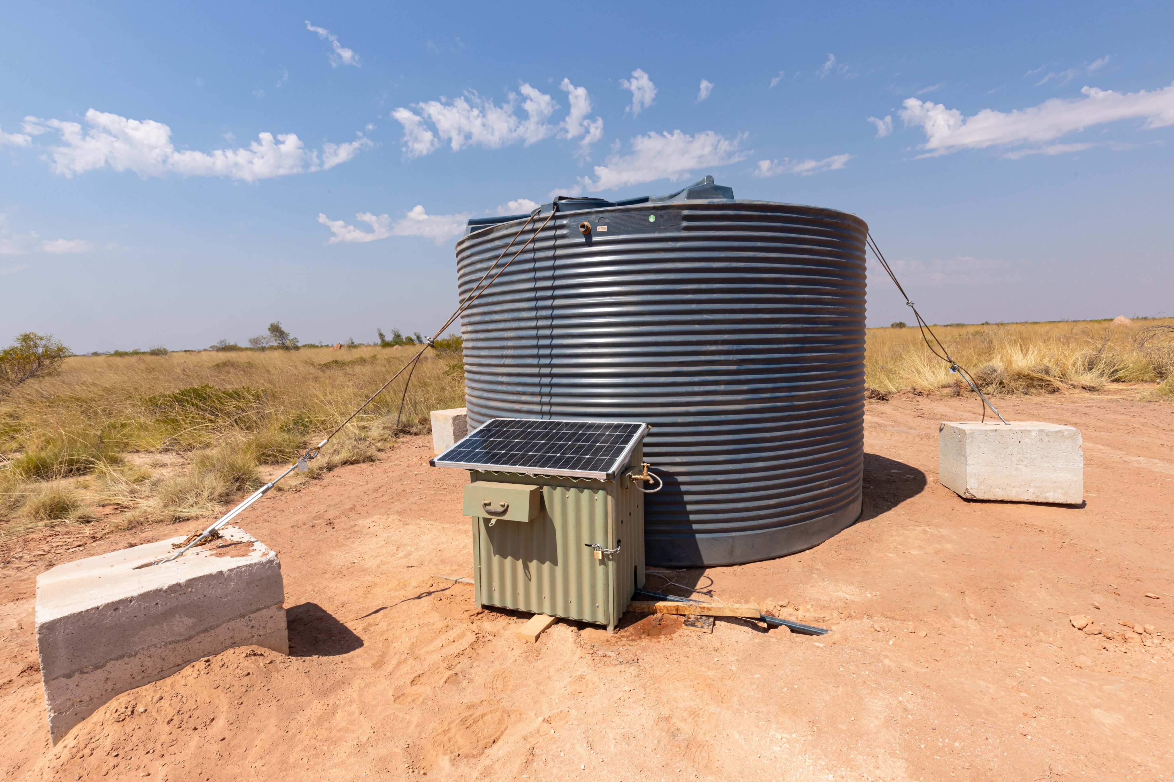 94a03ed9/the set up for drinking water was ingineous and hopefully the concrete blocks stop the tank flying away in a cyclone explore great sandy desert jpg