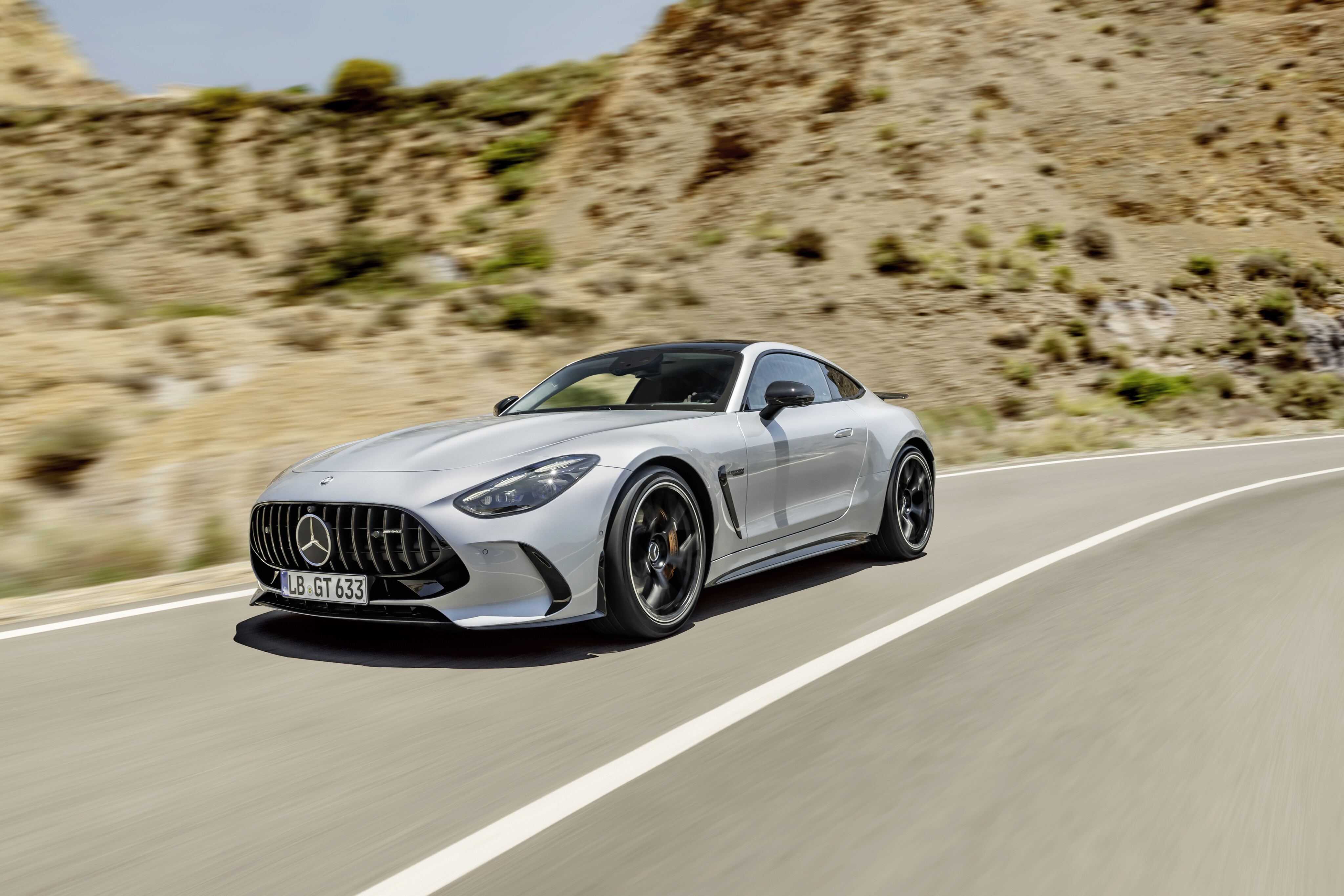 2025 MercedesAMG GT revealed AWD and two extra seats might soften