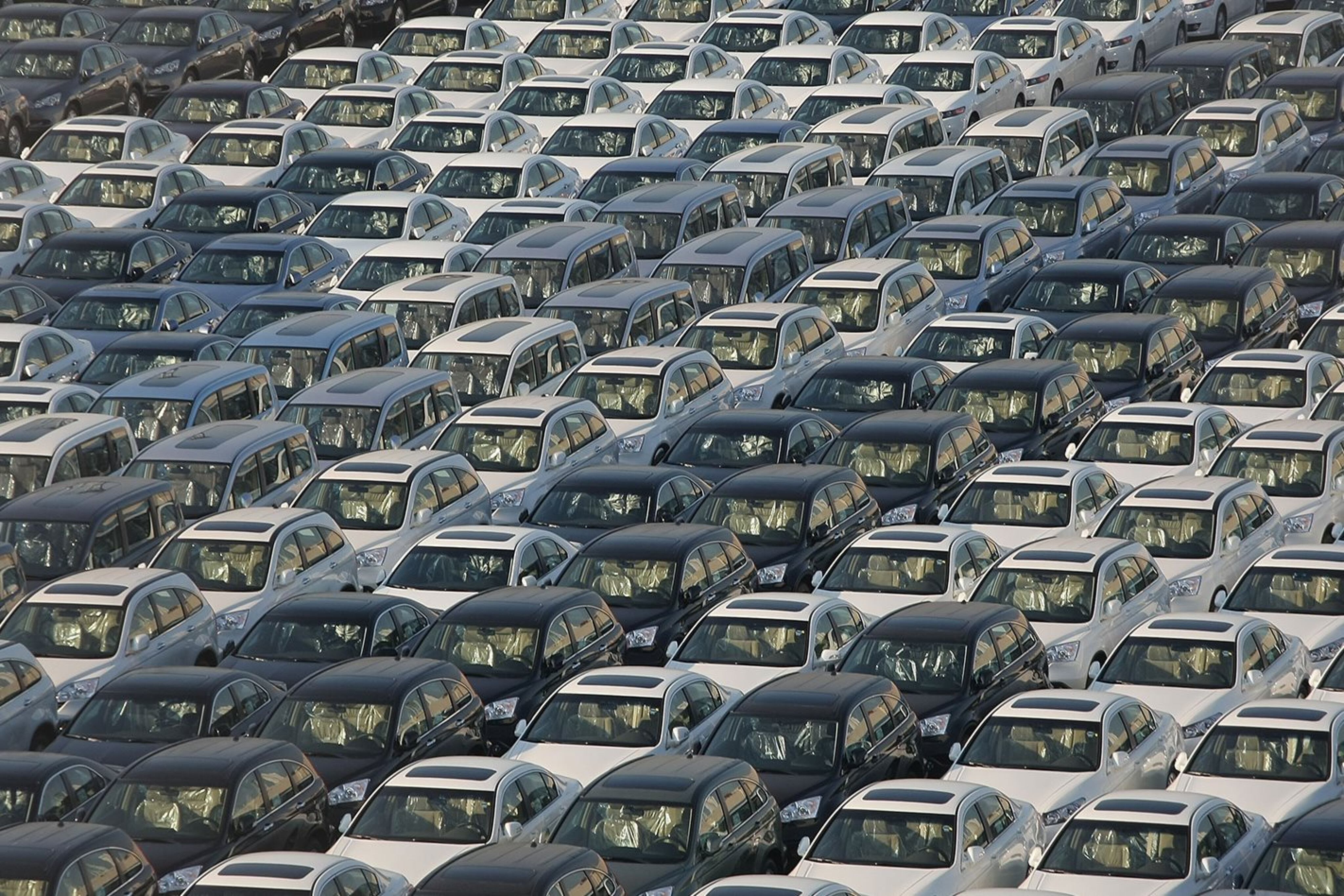 b98d0a67/cars queued up for shipping jpg