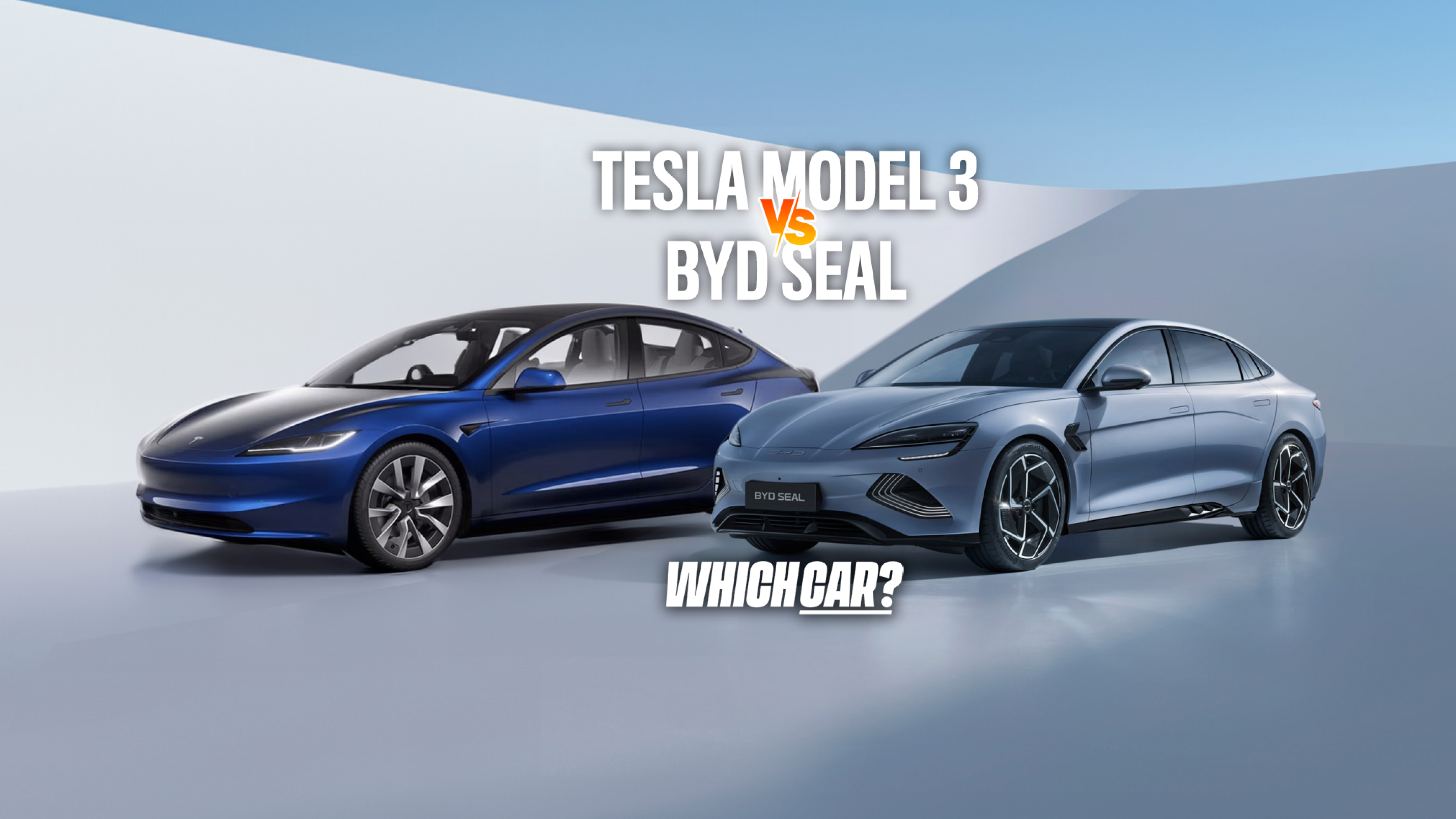 2023 Tesla Model 3 vs BYD seal: SPEC BATTLE!