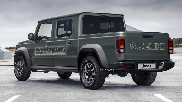 Suzuki Jimny dual-cab ute imagined